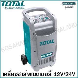 Total เครื่องชาร์จแบตเตอรี่ 12 โวลท์ / 24 โวลท์  700 Amp + จั๊มสตาร์ท รุ่น TBC4003 ( Battery Charger + Starter )