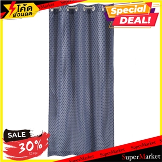 ผ้าม่าน EYELET HOME L&amp;S COVE 135X220 ซม. สีน้ำเงิน ผ้าม่านประตู EYELET CURTAIN HOME L&amp;S COVE 135X220CM BLUE