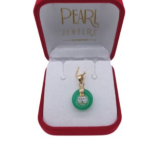 Pearl Shop ชุด หยก โดนัท ฮก นำโชค รุ่งเรือง มงคล สร้อย + ต่างหู