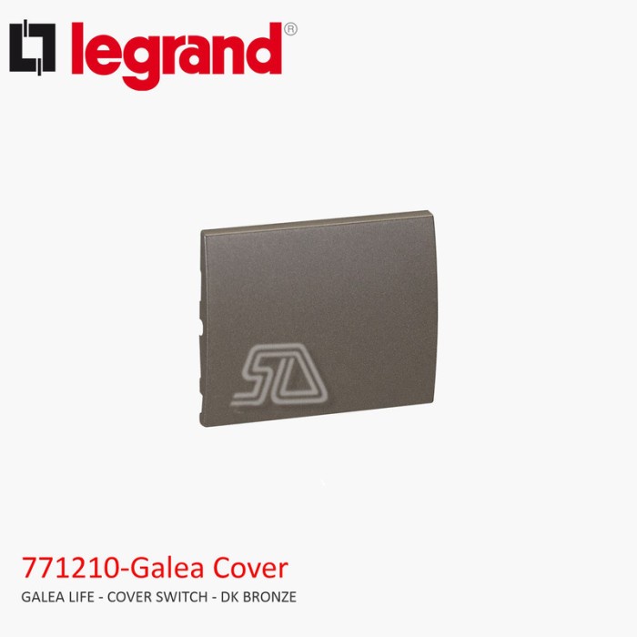 LEGRAND GALEA LIFE COVER SWITCH DK BRONZE