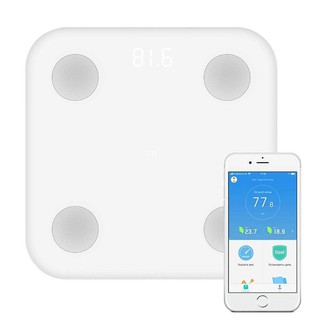 XIAOMI  BODY COMPOSITION SCALE 2 เครื่องชั่งน้ำหนักอัจฉริยะ ประมวลข้อมูลร่างกายผ่านแอพ