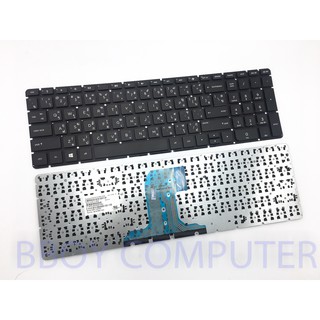 HP-COMPAQ KEYBOARD คีย์บอร์ด HP 15-BA 15-AY 15-AC ไทย-อังกฤษ