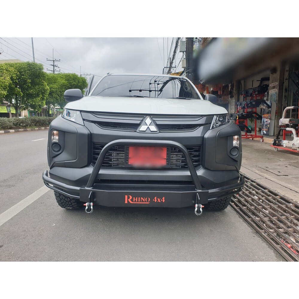 กันชนหน้าออฟโรดไทรทัน  2019-2023  กันชนหน้าออฟโรดแบบเสริม R Triton 2019-23 front off road bumper