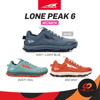 Pootonkee Sports ALTRA Womens LONE PEAK 6 รองเท้าวิ่งเทรลผู้หญิง