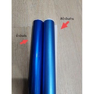 เเบ่งขาย ฟิล์มกันรอย สีน้ำเงินด้าน น้ำเงินมัน