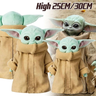 ของเล่นตุ๊กตา Star Wars The Mandalorian Baby Yoda 30 ซม . สําหรับเด็ก