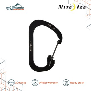 Nite Ize Slide Lock Carabiner - คลิปพวงกุญแจรถยนต์ คาราบิเนอร์ สเตนเลส สําหรับพกพา