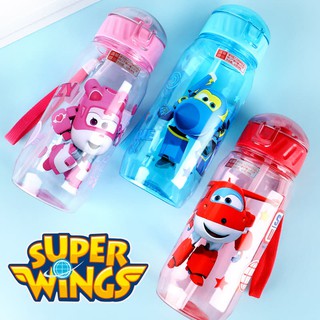 กระติกน้ำ Super Wings ฝางัด 420 ml. พร้อมส่ง