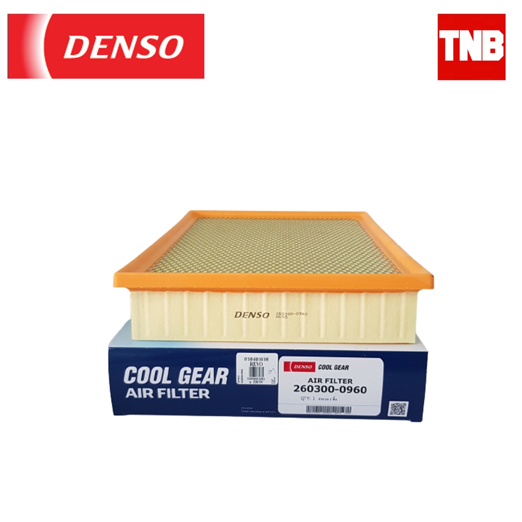 กรองอากาศ DENSO Toyota Revo Fortuner Innova ปี 2015-2025 260300-0960 โตโยต้า รีโว่ ฟอร์จูนเนอร์