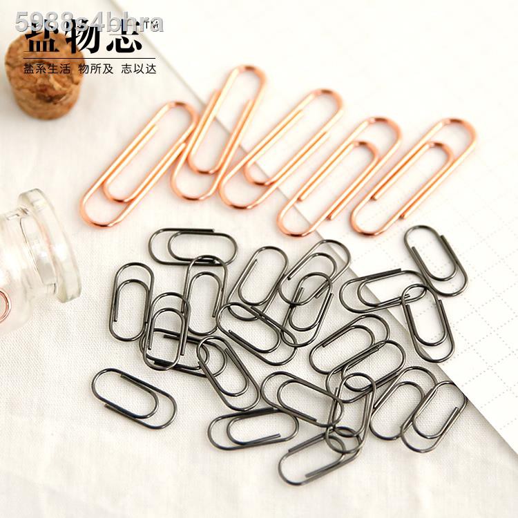 【stationery】 Salt Wuzhi retro large / mini paper clip junkjournal hand ...