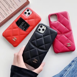 Case iPhone CC หนัง เสียบบัตรได้ งานพรีเมี่ยม