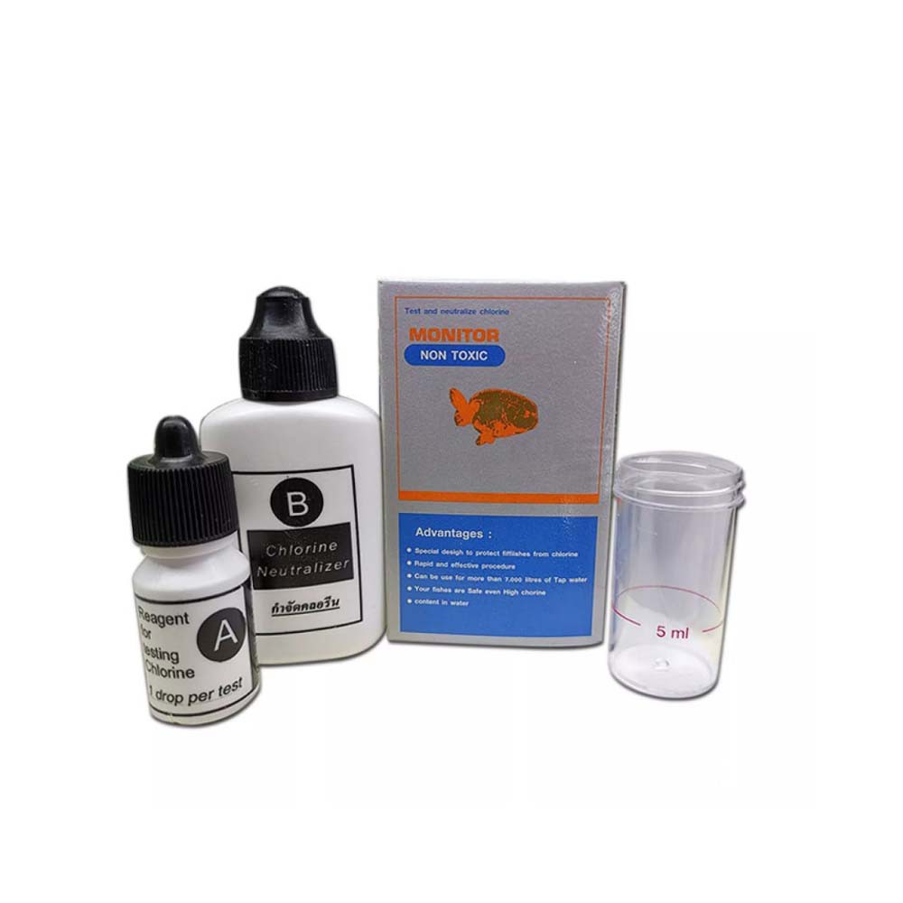 Monitor Test  Chlorine ชุดตรวจเช็คคลอรีน  จำนวน 1 ชุด