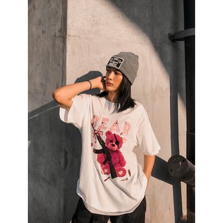 เสื้อยืดโอเวอร์ไซต์ Bear X Gun Oversize🐻‍❄️S-3XL