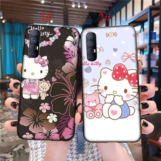 HELLO KITTY OPPO เคสโทรศัพท์มือถือลายการ์ตูนคิตตี้สําหรับ Oppo R 17 Pro A 1k A 5 A 9 2020 Reno Ace Z 2 2 Z 2 F 10 X