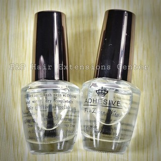 2 ขวด × กาวน้ำติดวิก 15 ml  ทนน้ำ ทนเหงื่อ พร้อมส่งในไทยทันที