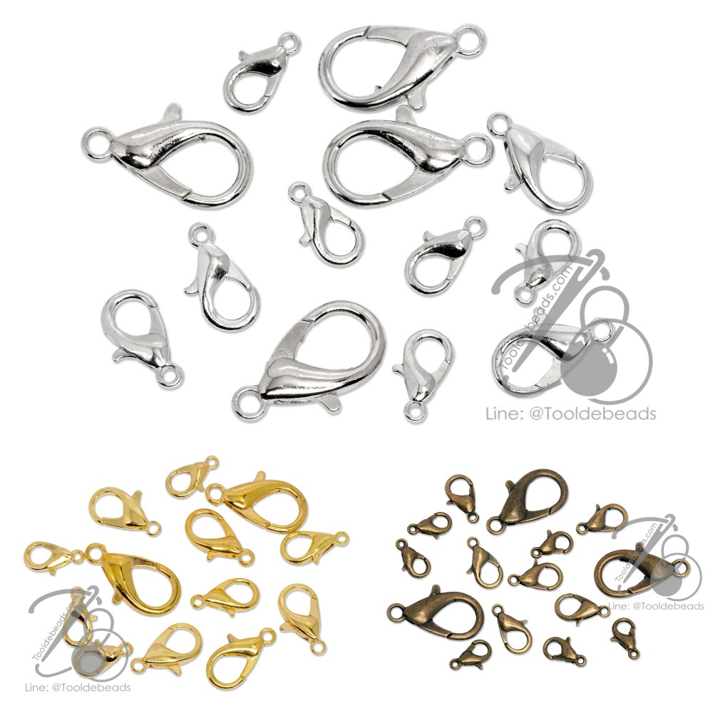 ตะขอก้ามปู (24-40 ชิ้น) ตะขอเกี่ยว สร้อยข้อมือ