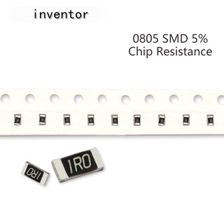 ชุดชิปตัวต้านทาน 0805 Smd 1 4w 0r ~ 10r 100r 220r 330r 470r 1k 4.7k 10k 47k 100k 0 10k 330 470 โอห์ม 100 ชิ้น