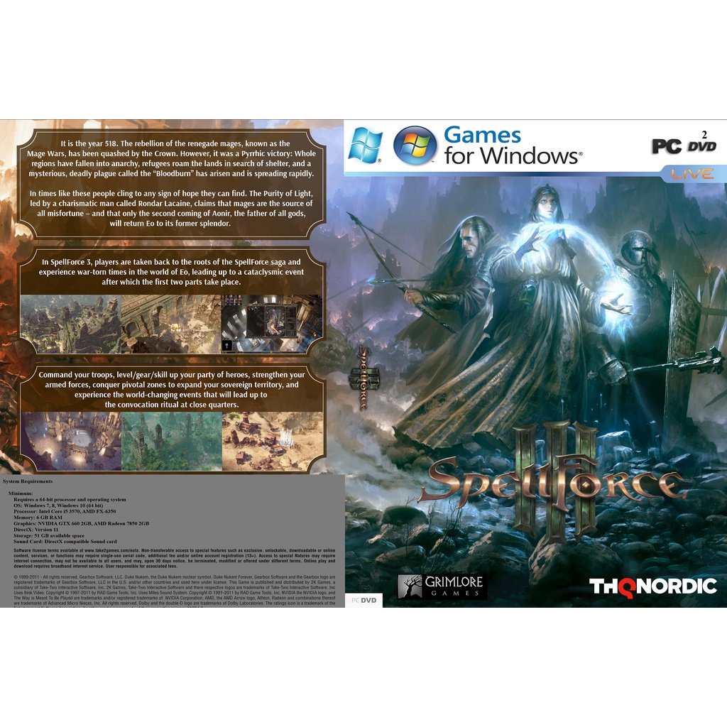 SpellForce 3 – v1.01Update 2 PC GAME [ออฟไลน์ INSTALLATION]