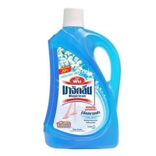 MAGICLEAN มาจิคลีน น้ำยาทำความสะอาดพื้น สีฟ้า ขวด 1800 มล.