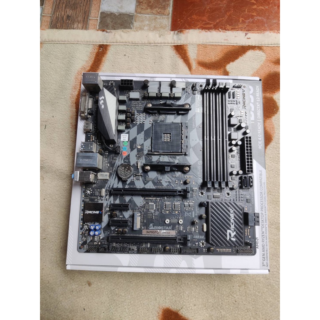 BIOSTAR MBD X470GTQ Socket AM4