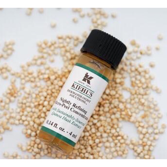 Kielh's Dermatologist Solutions™ Nightly Refining Micro-Peel Concentrate (Quinoa Serum) (4ml.)  