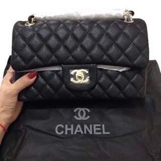 👜CHANEL 10” หนังคาร์เวียร ‼️หนังสวยแป๊ะ😍👍