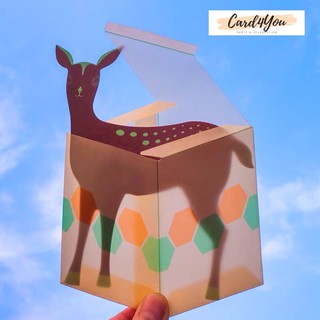 [Card4You]🦌การ์ดอวยพรกวางน้อย Peekaboo