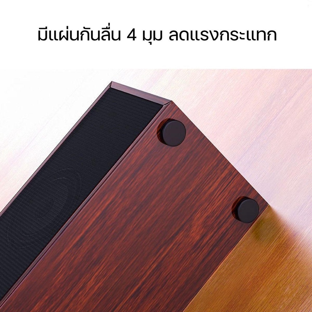 ลำโพง bluetooth ใช้ได้ทั้งมือถือและคอมพิวเตอร์ ลายไม้ Leerfei รุ่นA36 เบสหนัก Speaker USB/ COCO-PHONE