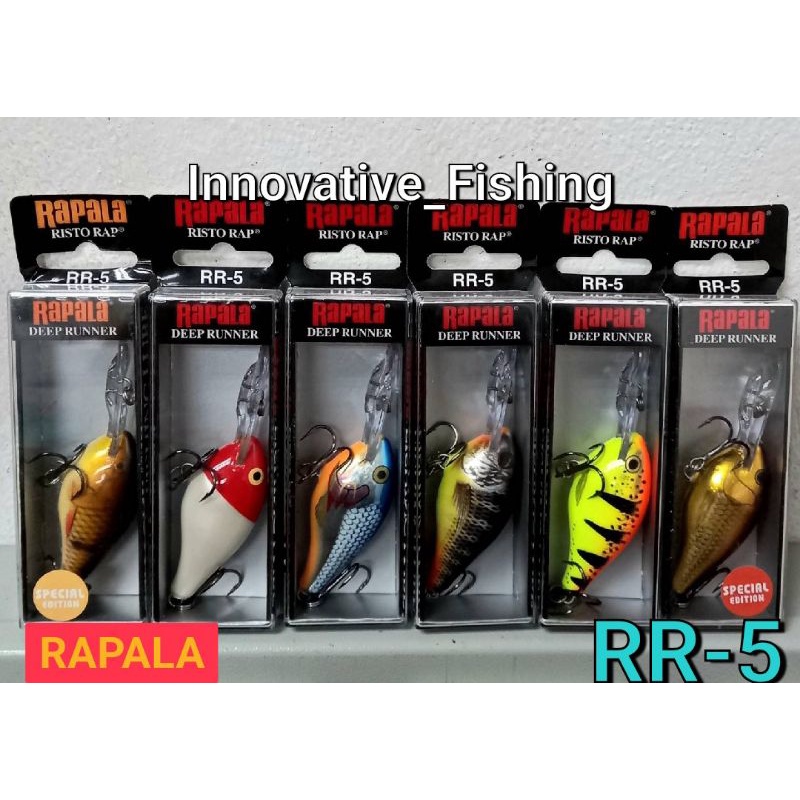 เหยื่อปลอม ตกปลา RAPALA Risto Rap 5c./10g.