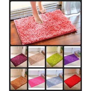 พรมเช็ดเท้าตัวหนอนดักฝุ่นมีกันลื่น 40×60cm. ดูกซับน้ำดีเยี่ยม ทำความสะอาดง่าย นำเข้าเครื่องปั่นผ้าได้