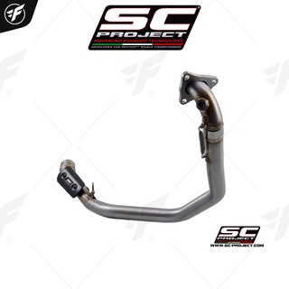 HONDA X-ADV 750 (2017 - 2020) Stainless Steel Header, compatible with SC1-R and Oval Muffler (Muffler not included)