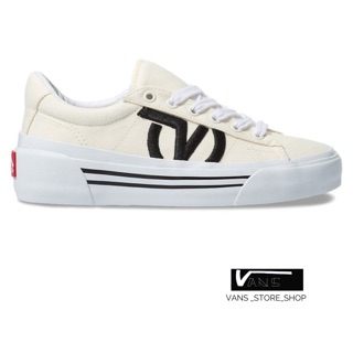 VANS STAPLE SID NI CLASSIC WHITE TRUE WHITE SNEAKERS สินค้ามีประกันแท้