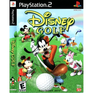 แผ่นเกมส์ Disney Golf  แผ่นCD PS2 Playstation 2 คุณภาพสูง ราคาถูก