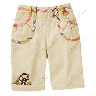 พร้อมส่ง Gymboree Monkey Capri Pant ไซส์ 4T [สินค้านำเข้า]