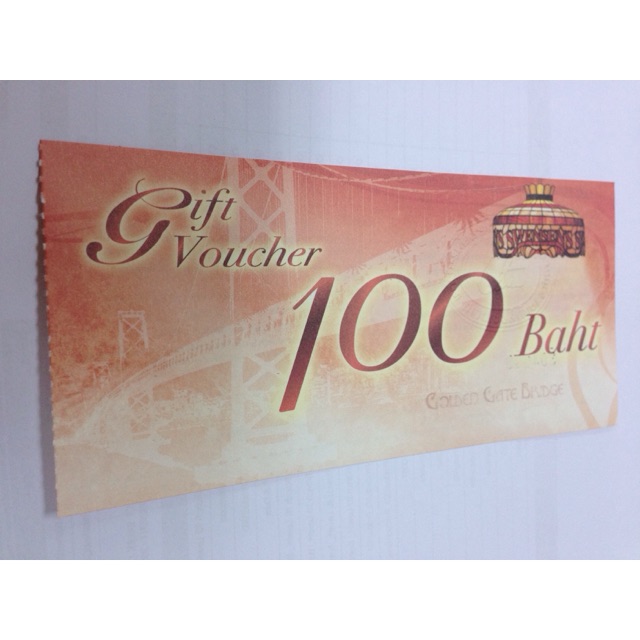 SWENSEN's gift voucher 100บาท