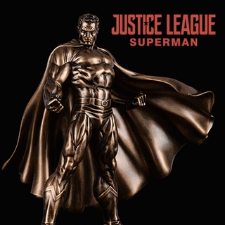 [ส่งฟรี] โมเดล Justice League Steel Body DC Superman GK Hand Model 1/6 Statue Collection Ornament Filling สูง 31 cm