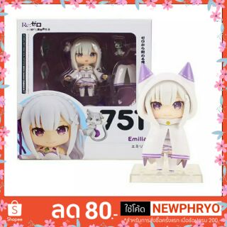 (🎉ถูกมาก🎉) โมเดล Emilia Re:zero เอมิเลีย มีชิ้นส่วนปรับแต่ง (ได้รับ7-10วัน)