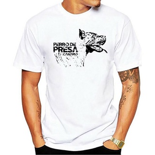 ใหม่ เสื้อยืดลําลอง สําหรับผู้ชาย แขนสั้น พิมพ์ลาย Perro De Presa Canario Pfflab49Fcobbl43