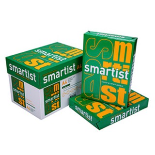 กระดาษถ่ายเอกสาร [Smartist] 70g A4 (500 แผ่น) 5 รีม/กล่อง