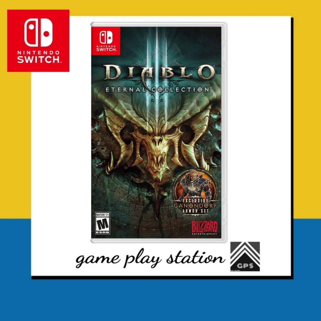 Nintendo Switch Diablo Eternal Collection English Us Eu Shopee Thailand