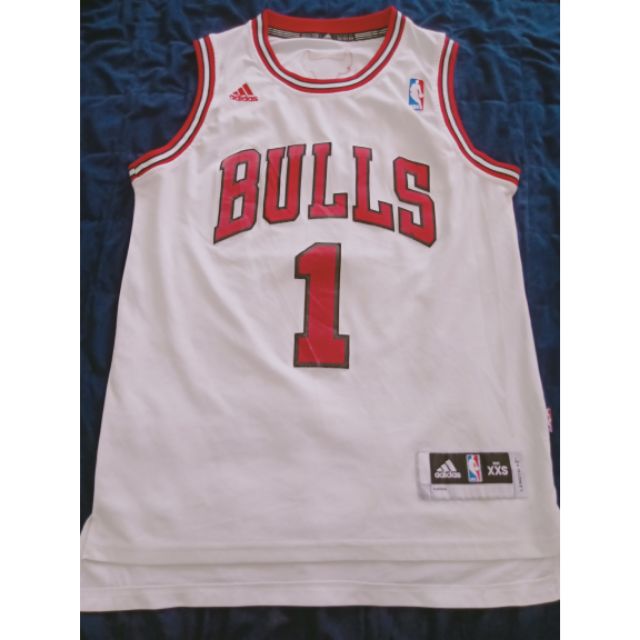 เสื้อบาส NBA adidas #1 ROSE/CHICAGO BULLS