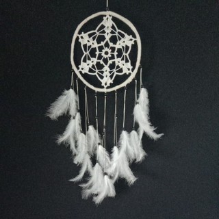 Handmade crochet dream catcher 25×70cm