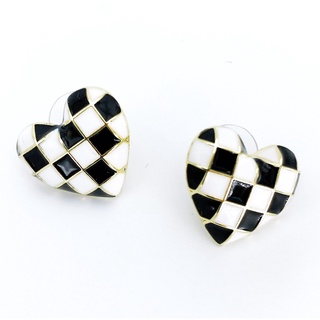 🇰🇷byyum🇰🇷 Handmade products in Korea [Cross Ring Surgical Earrings]