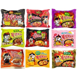 Samyang Ramen Buldak🇰🇷(Korean noodles)🇰🇷 มามา่เกาหลีชัมยังยกแพ็ด(6ชอง)มาม่่าเผ็ดเกาหลีมาม่ายกแพค(Halal)