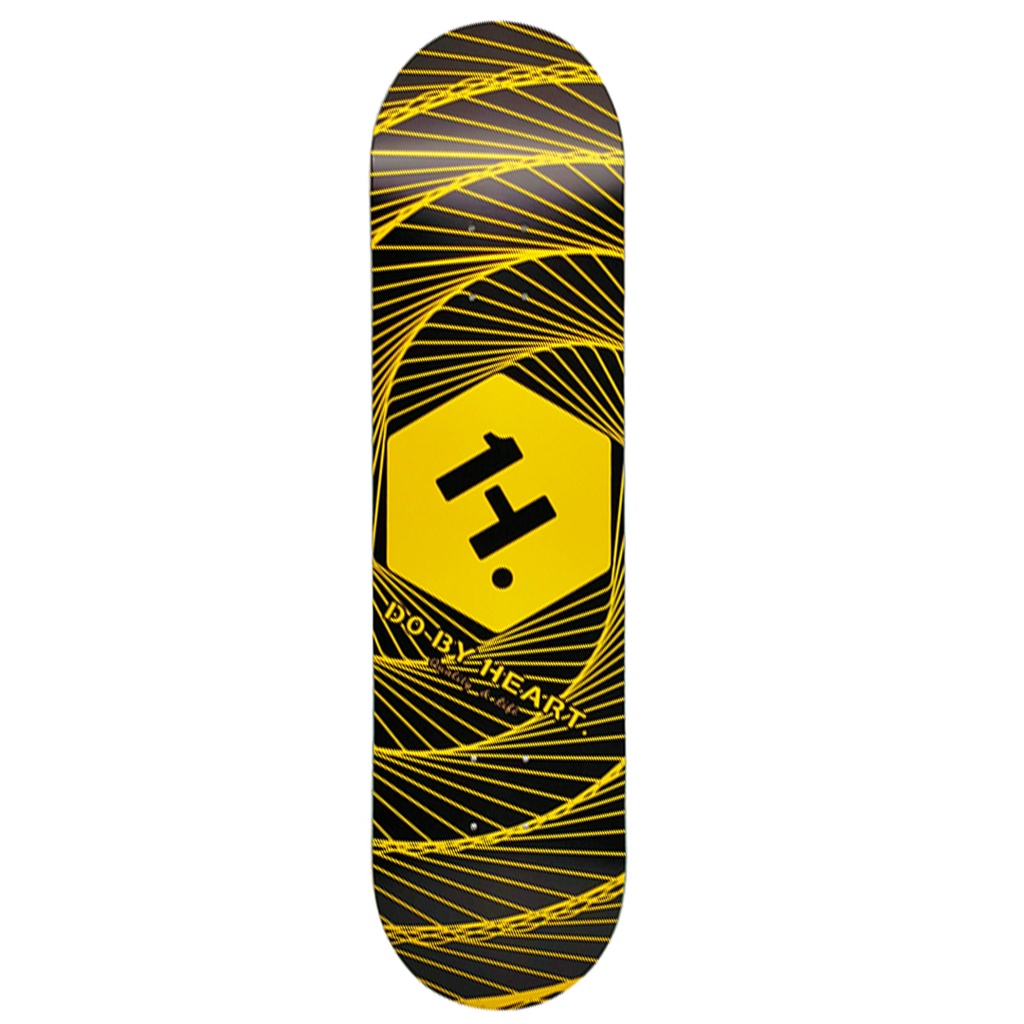 Do By Heart Limitless classic LOGO line black and yellow 8.0