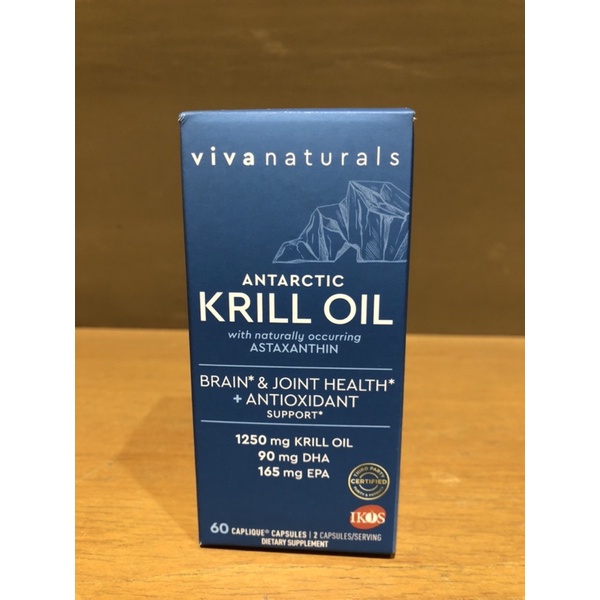 🇺🇸 ล้อตใหม่ Krill Oil Viva Naturals [พร้อมส่ง+แท้ 💯%]  สินค้าล็อตใหม่พึ่งเข้าค่ะ Exp.08/25