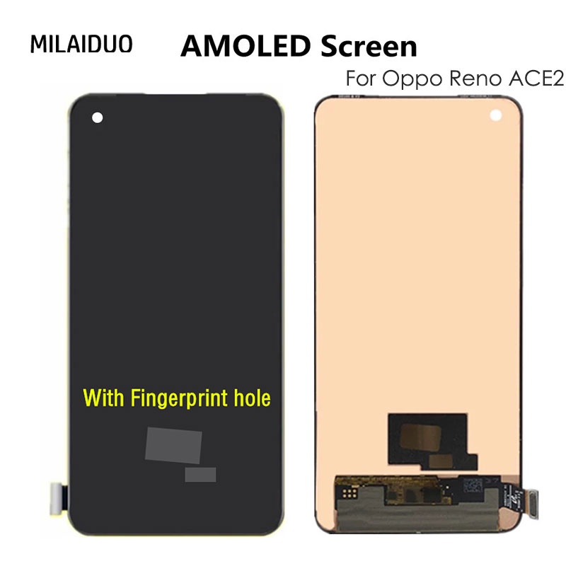 TFT 6.5 สําหรับ OPPO Reno Ace 2 PDHM00 จอแสดงผล LCD Touch Screen Digitizer Assembly Repair Part