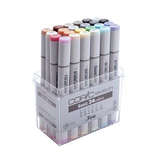 Copic โคปิค ร่างพื้นฐาน ชุดสี 24 สี st621