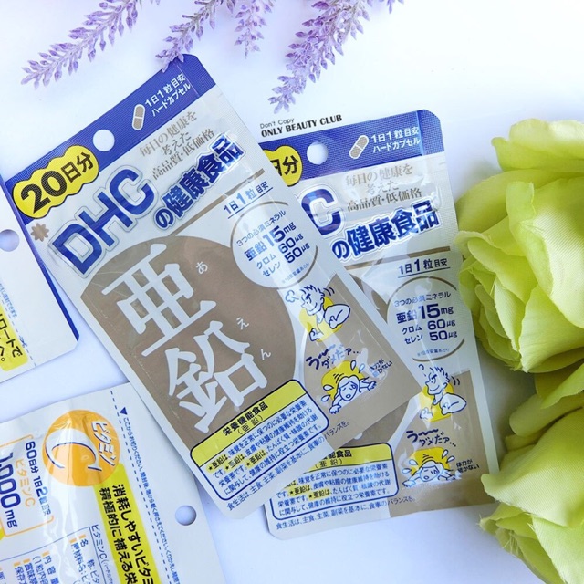 ป้องกันสิว ลดผิวมัน DHC Zinc