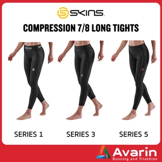 SKINS Compression 7/8 Long Tights Women กางเกง Compression ขายาว จาก Skins